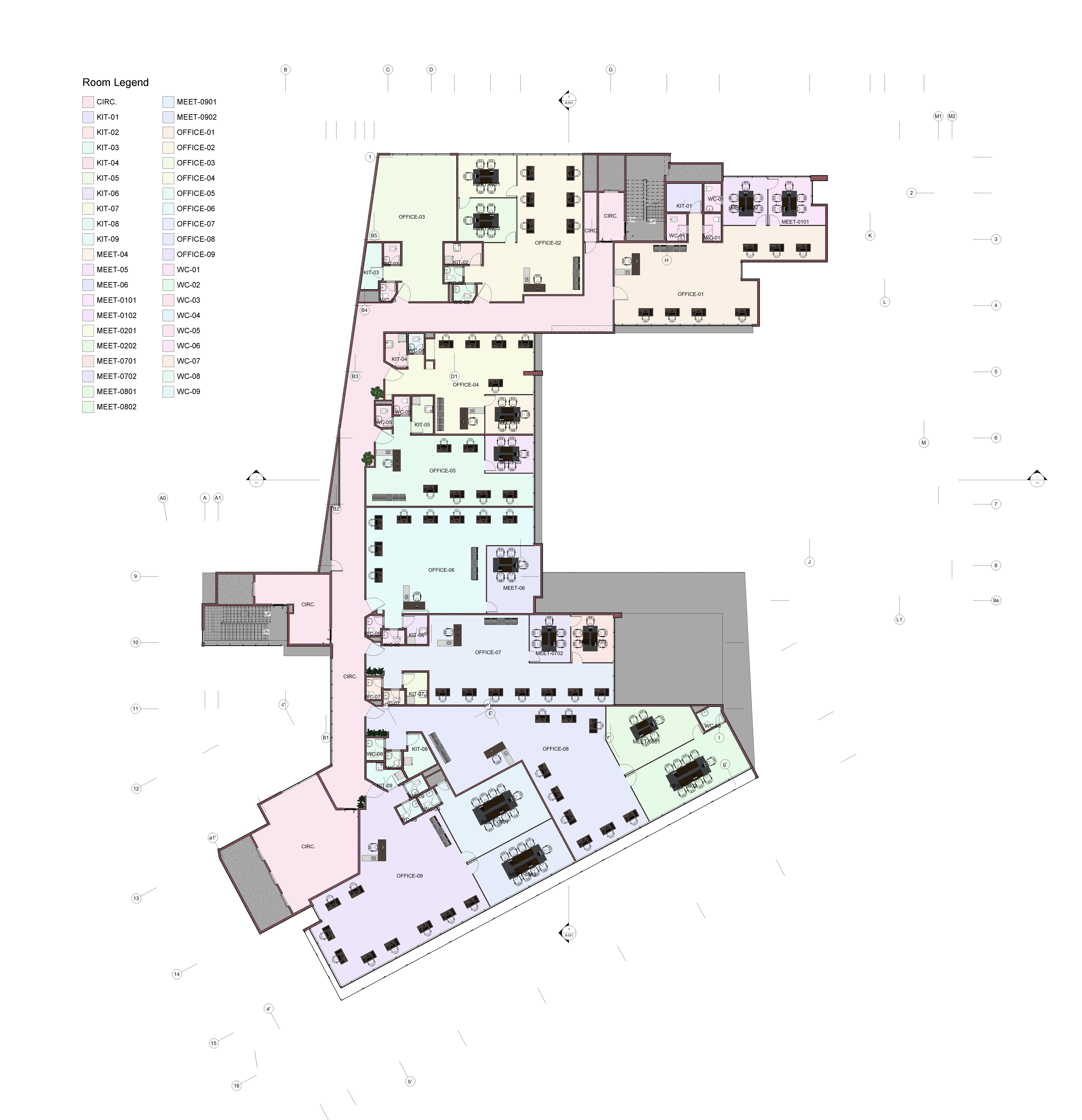 Niavaran floor plan